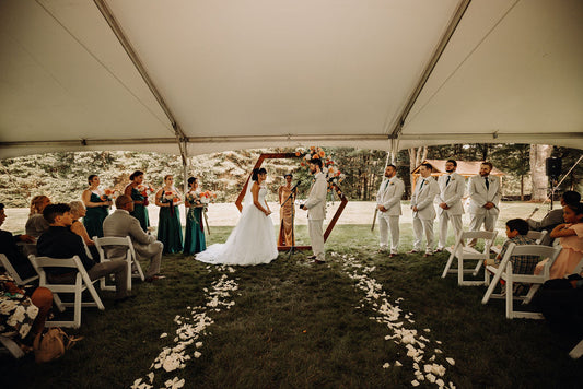 Real Wedding: Jada and Michael at Laurel Springs Farm