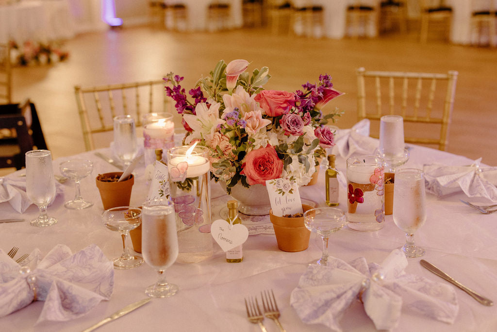 Colorful Garden Party at the Harding Allen Estate