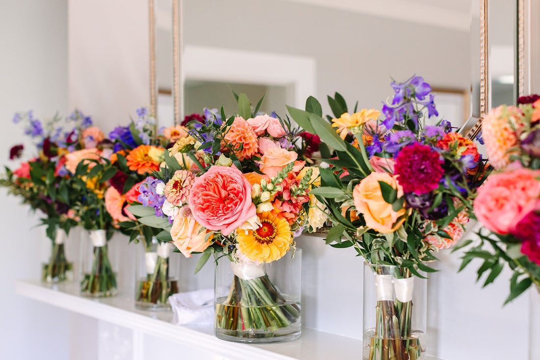 Colorful & Whimsical Summer Wedding at Floriana in Ipswich, MA