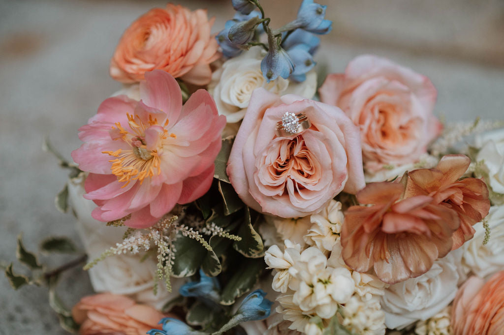 Garden Party Inspired Wedding at Hamilton Hall