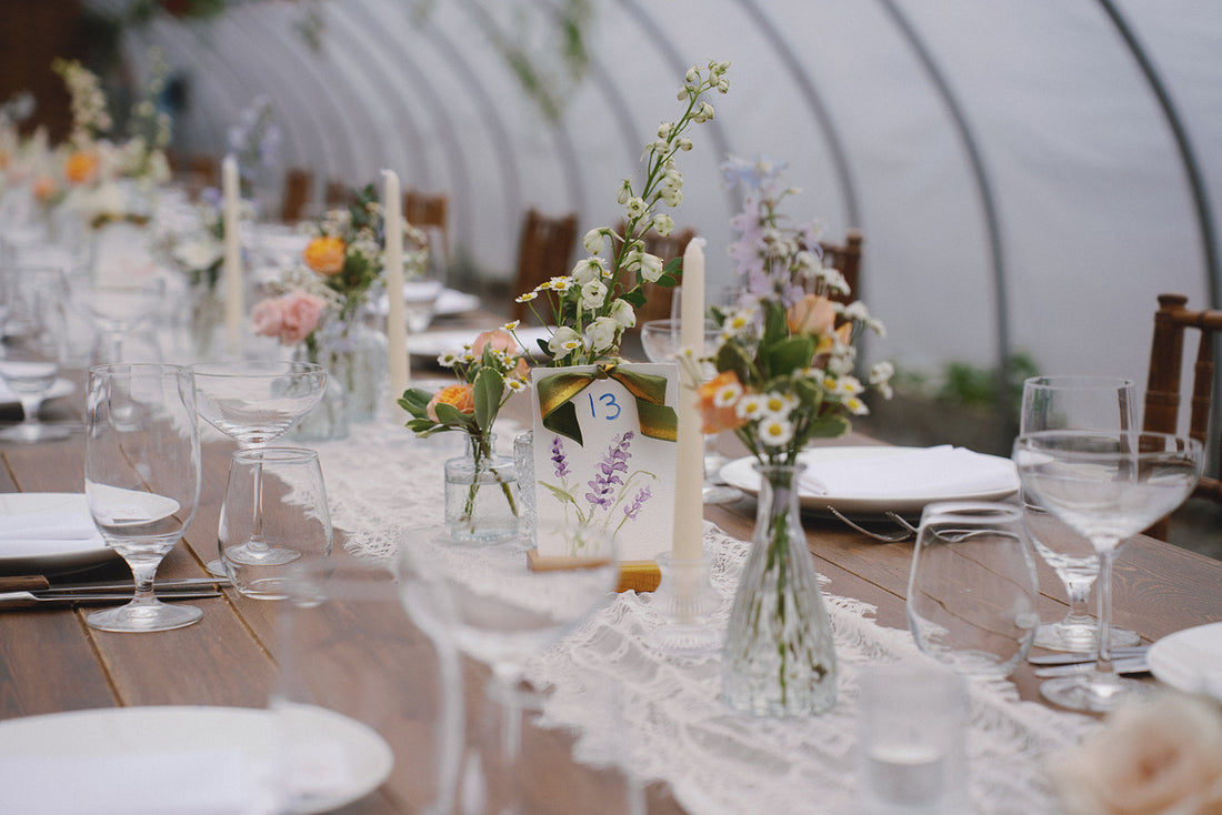 Intimate Garden Wedding at the Herb Lyceum