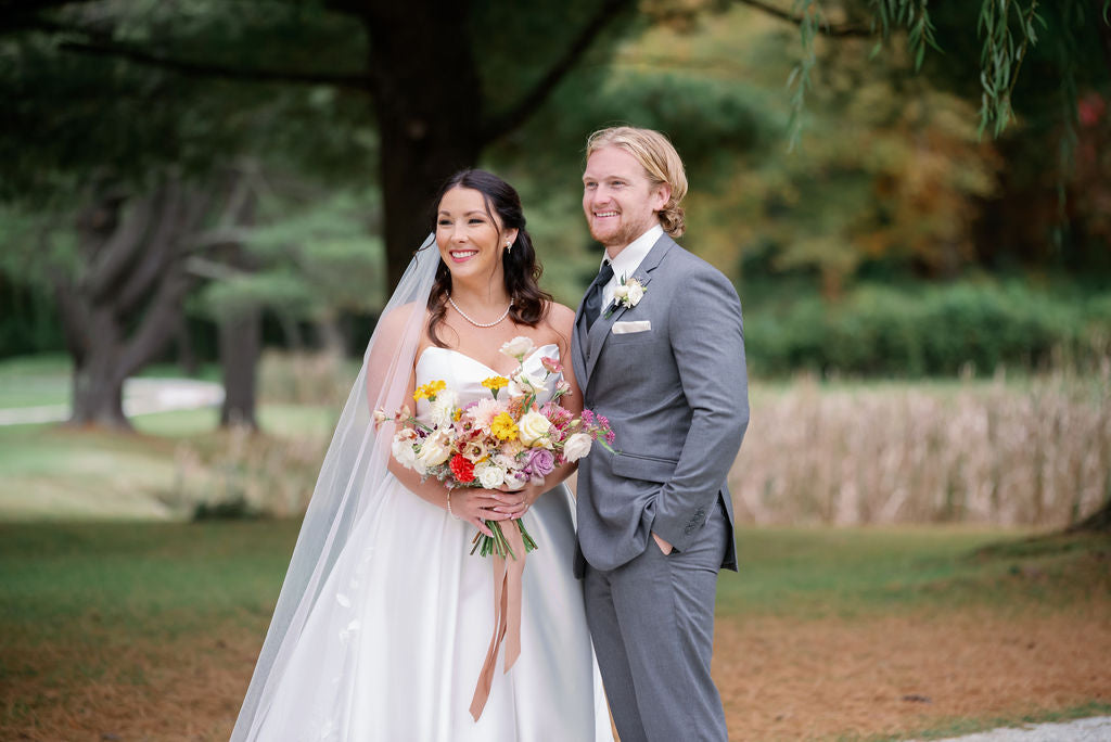 Fall Wedding at the Cape Club of Sharon