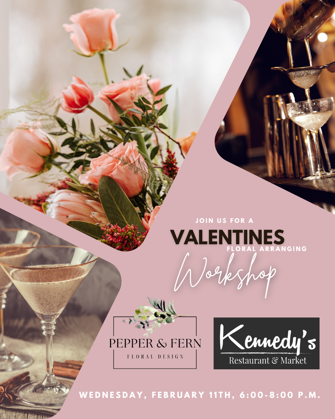 Valentine's Day Flower Arranging Workshop