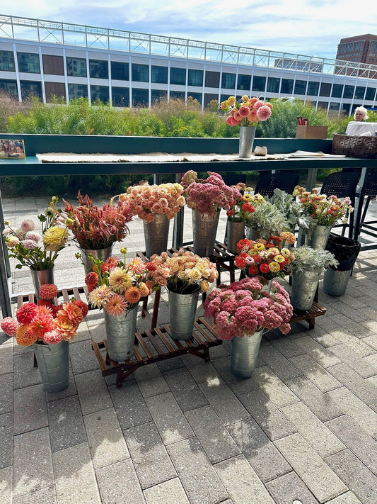 Bridal Shower Bouqet Bar at Nautilus Pier Four in the Seaport Boston