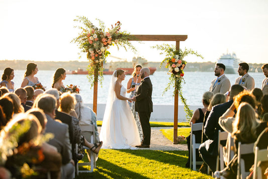 Fall Wedding at Belle Mer Newport, RI