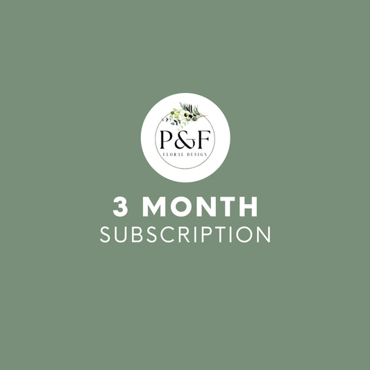 3 Month Subscription